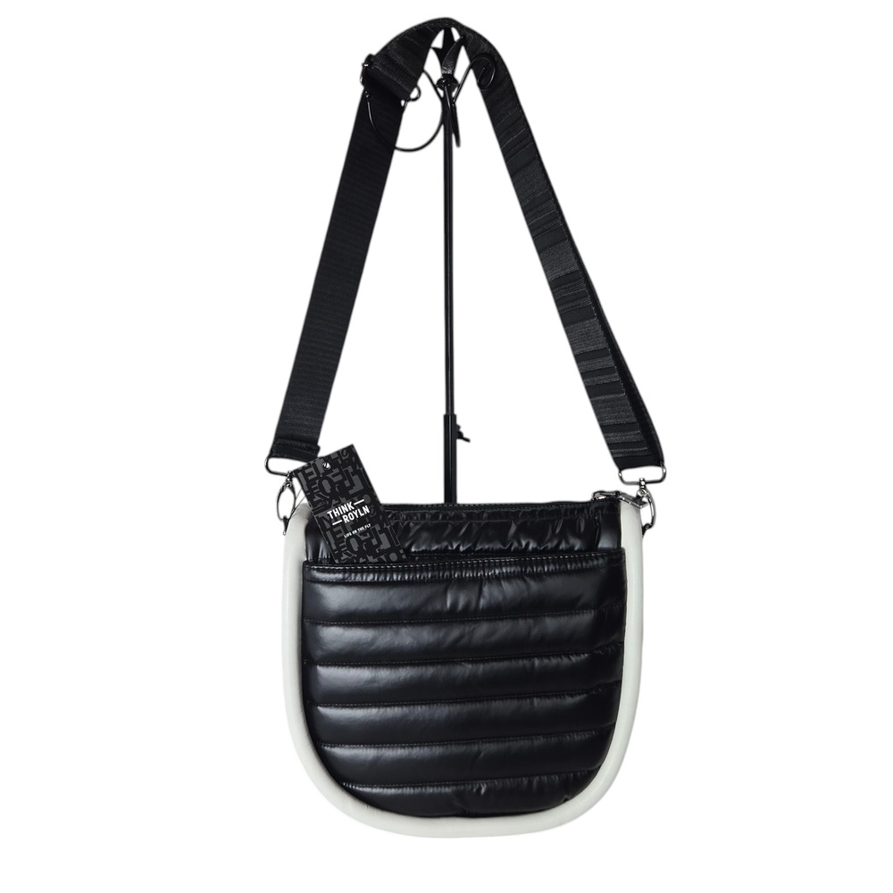 Think Royln Nordic Quilted Crossbody Messenger Bag Large NWT Retail $148 #918